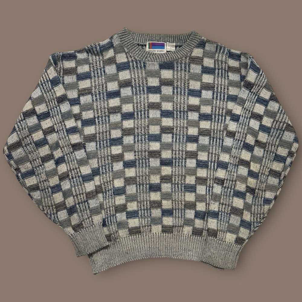Vintage 90’s Checkered Sweatshirt